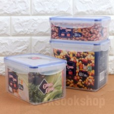 굿앤굿 밀폐용기 중형 냉장보관, 4L, 4L, 4L