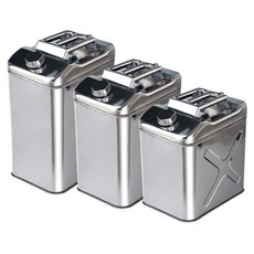 사각 연료통 스테인리스 기름통 말통 보관함 저장탱크 휘발유 저장용기, E. (304)세로형 스테인레스 5L