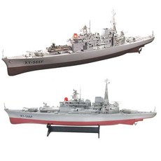 군함 전함 모형 군사 모델 장난감 전투함 범선 장식품 해군, 1개