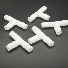 수족관 어항용 플라스틱 커넥터 파이프 피팅 호스 바브 티 4mm 5mm 6mm 8mm 9mm 10mm 11mm 12mm 13mm 20mm, 14mm 1pc