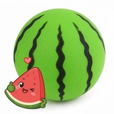 수박 슬랑이 말랑이 스트레스볼 촉감놀이, 1개, 혼합색상