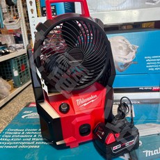 Milwaukee M18 無刷馬達 電扇 (可搭配工具箱), 主機+5.0原廠電池,未稅, N/A