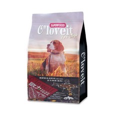 O'loveit 3D凍乾全齡犬寵糧 (皮毛健康) 挪威鮭魚 全齡犬適用 無添加, 2kg, 1個, 鮭魚