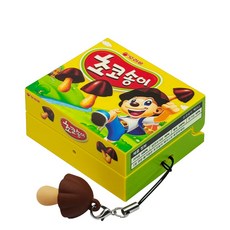 삼성전자 버즈4 / 버즈4 프로 오리온 초코송이 케이스, 1개, 옐로우, GP-FPR640AMFYK