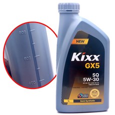 예초기용 4사이클 가솔린 엔진 오일 Kixx G 5W-30 4스트로크 4행정, 1개, 1L