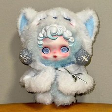 스컬판다 sp 정원 SKULLPANDA 2 세대 겨울 무브먼트 의류, 망토 인형 옷 인형 제외, 세트, 1개