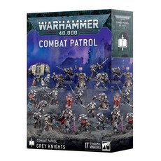 戰鎚40K Grey Knights 灰騎士戰鬥巡邏隊模型套裝 體驗組裝樂趣與史詩戰鬥, 1個