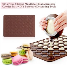 馬卡龍墊 48孔 30孔 巧克力模型墊 烘焙用具, 1個