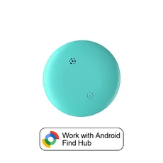 미니 태그 GPS 추적기 안드로이드 구글 나의 찾기 위치 에어태그 자동차 장치 자전거 전자제품 보안, 03 Blue-1pcs