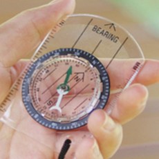 언니네 미니 등산 나침반 휴대용나침반