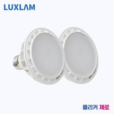 룩스램 LED PAR30 15W 플리커제로 촬영조명 방송조명 확산형, 2개, 주광색