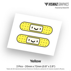 반사 몬스터 에너지 스티커 로고 오토바이 Tnak 헬멧 자전거 자동차 데칼, 04 Yellow