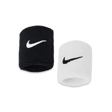 나이키 스우시 클래식 손목밴드, 블랙화이트, 2개