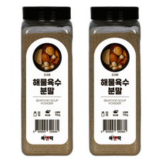 쿡앤딱 해물육수 분말 가루 천연조미료 /, 2개, 700g