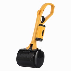 狗狗拾便器狗鏟屎寵物狗屎撿狗便器外出遛狗夾便器狗外出用品, 1個, 黃色
