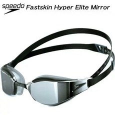 스피도 수경 하이퍼 엘리트 미러수경 고글수경 Fastskin, 1개, 블랙