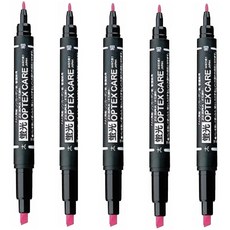 제브라 옵텍스 케어 형광펜 WKCR1 + 사은품(모닝 3색), 5개, 핑크(P)