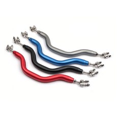 발통마켓 슈퍼커브 멀티 핸들 크로스바 멀티바 벤리 베스파 PCX NMAX 호환, 블랙, 1세트