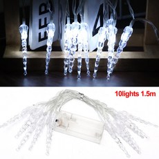 創意 DIY 聖誕老人圖案夜光吊墜 - 精美 LED 仿水晶燈柱派對聖誕樹裝飾燈Liha, 1個, B2#