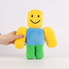 로블록스 뉴비 캐릭터 인형 기본 스킨, 1개, noob, 25cm