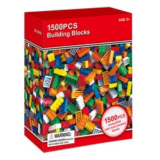 KC인증 리필블록 1500피스 레고 호환 블록, 1500pcs