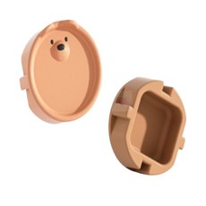 스위트픽스 곰돌이 콘센트 구멍 덮개 먼지덮개, 노랑