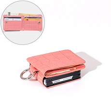 갤럭시 제트플립 지갑 케이스 천연소가죽 크로커다일 DAVINCI BonAtti