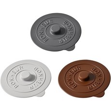 머그잔 컵 티팟 유연한 머그잔용 실리콘 뚜껑3개 세트 다색 뚜껑 커피 & 차용 핫, 4 Count Diamond