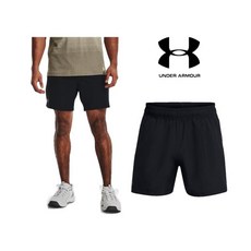 언더아머 UNDERARMOUR 1383357-001 남성 UA Tech 우븐 5인치 쇼츠 474369