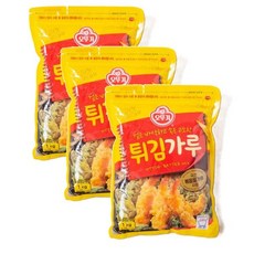 오뚜기 튀김가루 1kg 3개, 8세트