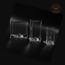 마블네 미니 투명 아크릴 포토액자 돌잔치포토테이블 차량용아크릴미니액자, 세로