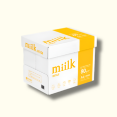 miilk 베이지 복사용지, A4, 2500개