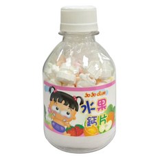 JOJO 糖果罐, 1個, 水果鈣, 100g, candy
