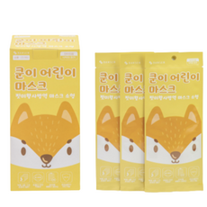 핏미황사방역마스크(KF94)(소형)(흰색) 25매, 1개, 흰색