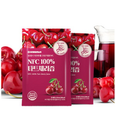 NFC 타트체리즙 100포 무첨가 저온착즙 대용량 건강즙, 70ml