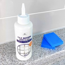 욕실 줄눈 셀프시공 타일 줄눈 보수제 아크릴에멀젼 300g 대용량 화이트, 1개