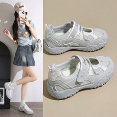 ANYOU 여성 여름 통기성 운동 샌들 발편한 데일리 슈즈