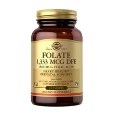 솔가 엽산 1333mcg 250정 (타블렛) Solgar Folic Acid 250tabs, 1개