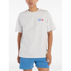 뉴발란스 로고 자수 티셔츠