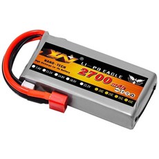 偉力遙控車升級7.4V鋰電池 2700mAh大容量 鷹王12428/12429高速車暴力改裝, 7.4V T插3顆送1條充電線