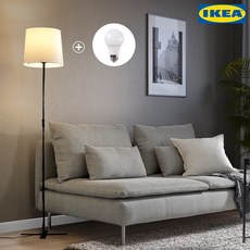 [이케아 무료배송] 스탠드조명 무드등 장스탠드(전구포함) TP124, 상품:스탠드 104.378.12+전구 304314