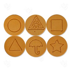 추억의 달고나 뽑기 6종 랜덤, 10개