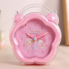 귀여운 케릭터가 있어 자꾸 보고싶은 마이멜로디 음악 알람 탁상시계, 핑크