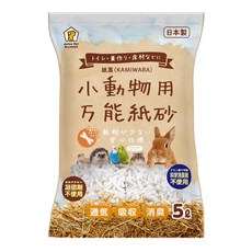 JPA 小動物除臭紙捲砂 5L, 1個, JPA小動物除臭紙捲砂5L