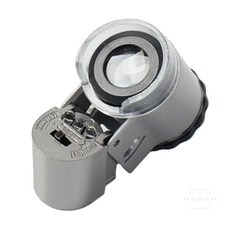 무담 50배율 UV LED 휴대용 현미경 고배율현미경