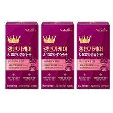 여성갱년기유산균 프리미엄 중년 여성 영양제 소포리코사이드 프리미엄원료 회화나무추출물, 3박스, 30회분