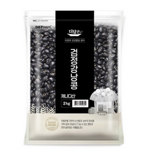 더담은 검정강낭콩, 2kg, 2개