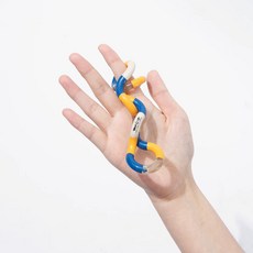 Tangle官方正版 扭扭樂寶石Gems 解壓神器 ADHD專注力訓練手指玩具繩, 【國創高配-正版Uniloop】 壞太空, 1個
