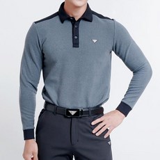 겨울 골프티셔츠 카라 골프웨어 남성 야외 기모