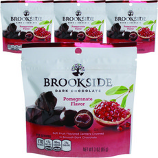 브룩사이드 다크 초콜릿 석류 글루텐 프리, 85g, 4개